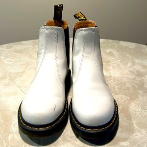 Doc Marten White Ankle Booke